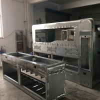 充绒机 充棉机钣金配套