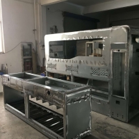 充绒机 充棉机钣金配套